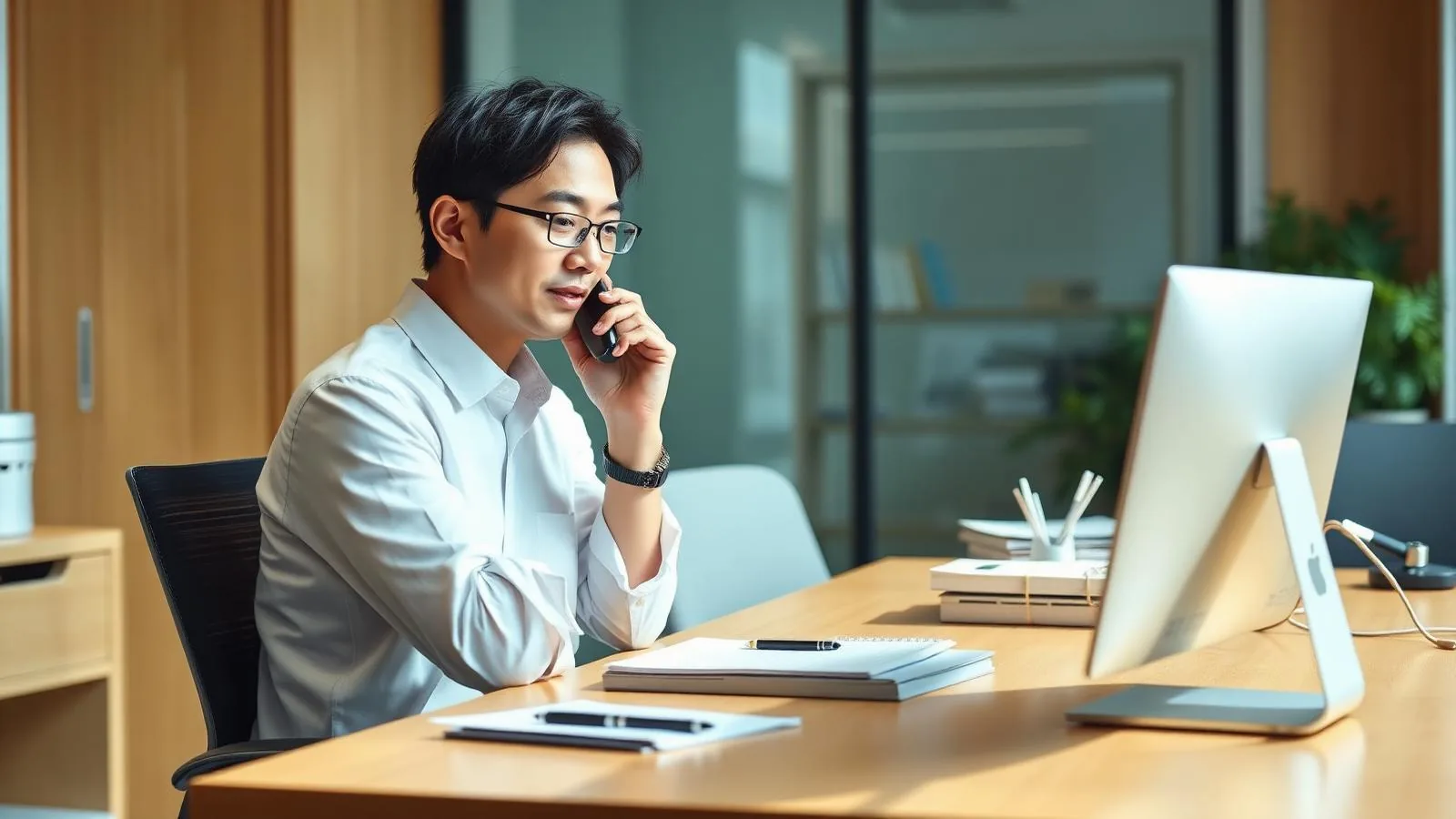 Japán keigo kombinálása telefonos ügyintézés közben egy japán irodában